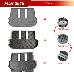 Custom Cargo Liners Car Trunk Mat for Toyota Innova