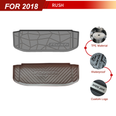 Custom Car Trunk Mats for Toyota Rush 2018