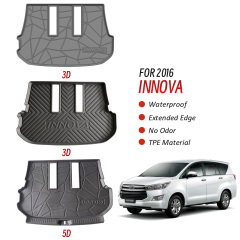 Custom Cargo Liners Car Trunk Mat for Toyota Innova