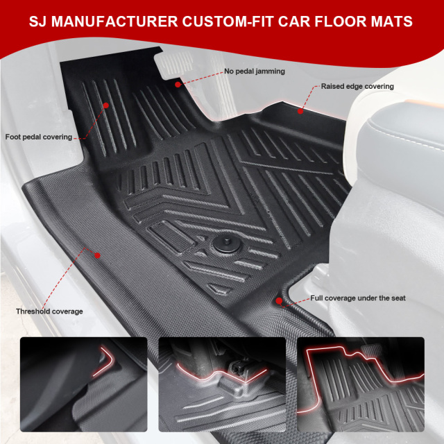 Custom-fit 5D Car Floor Mats for Honda Civic 2022-2024