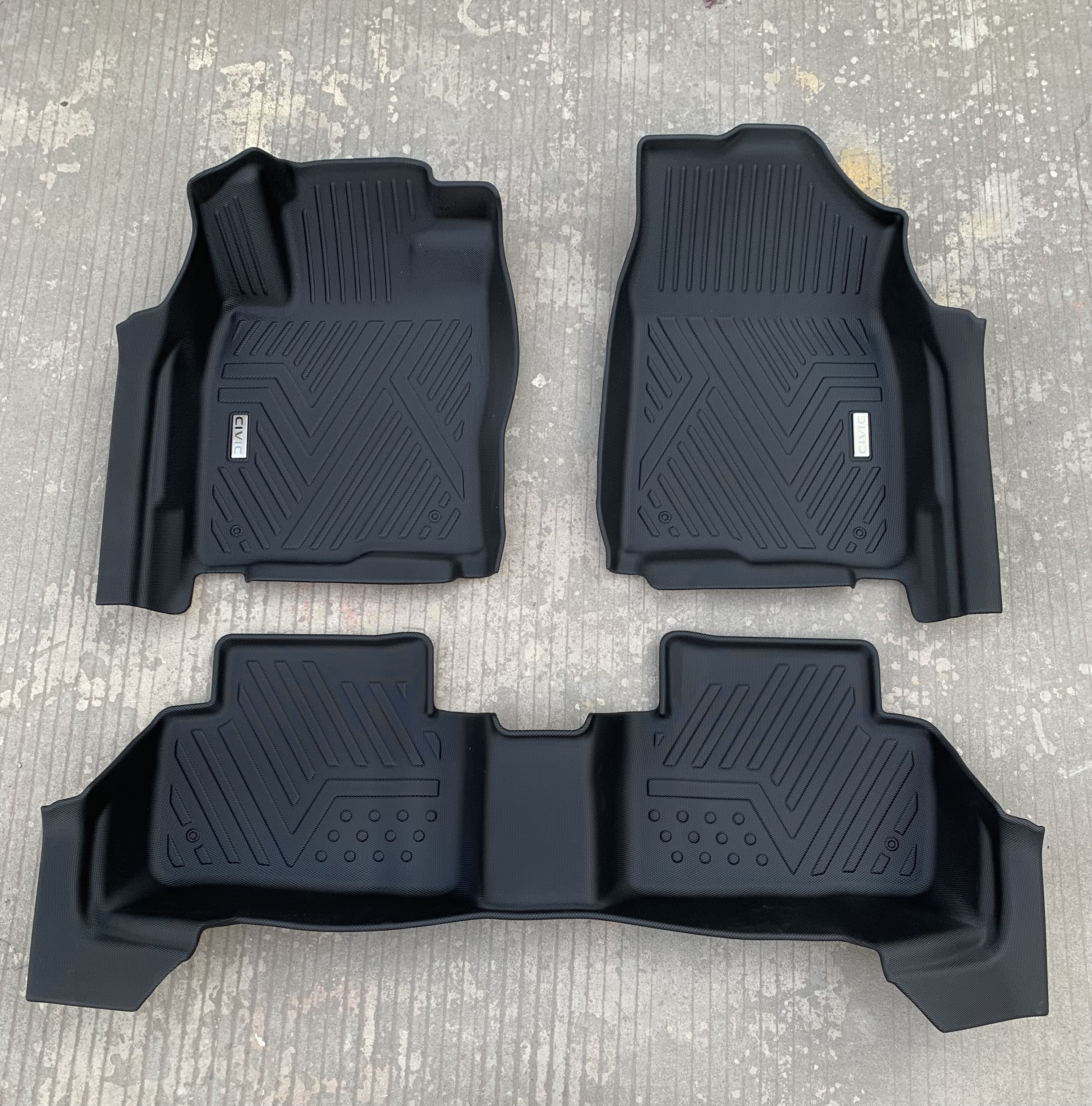 High Quality TPE Car Floor Mats for Honda Civic 2019-2021