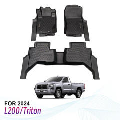 5D Car Floor Mats for Mitsubishi L200 Triton 2024