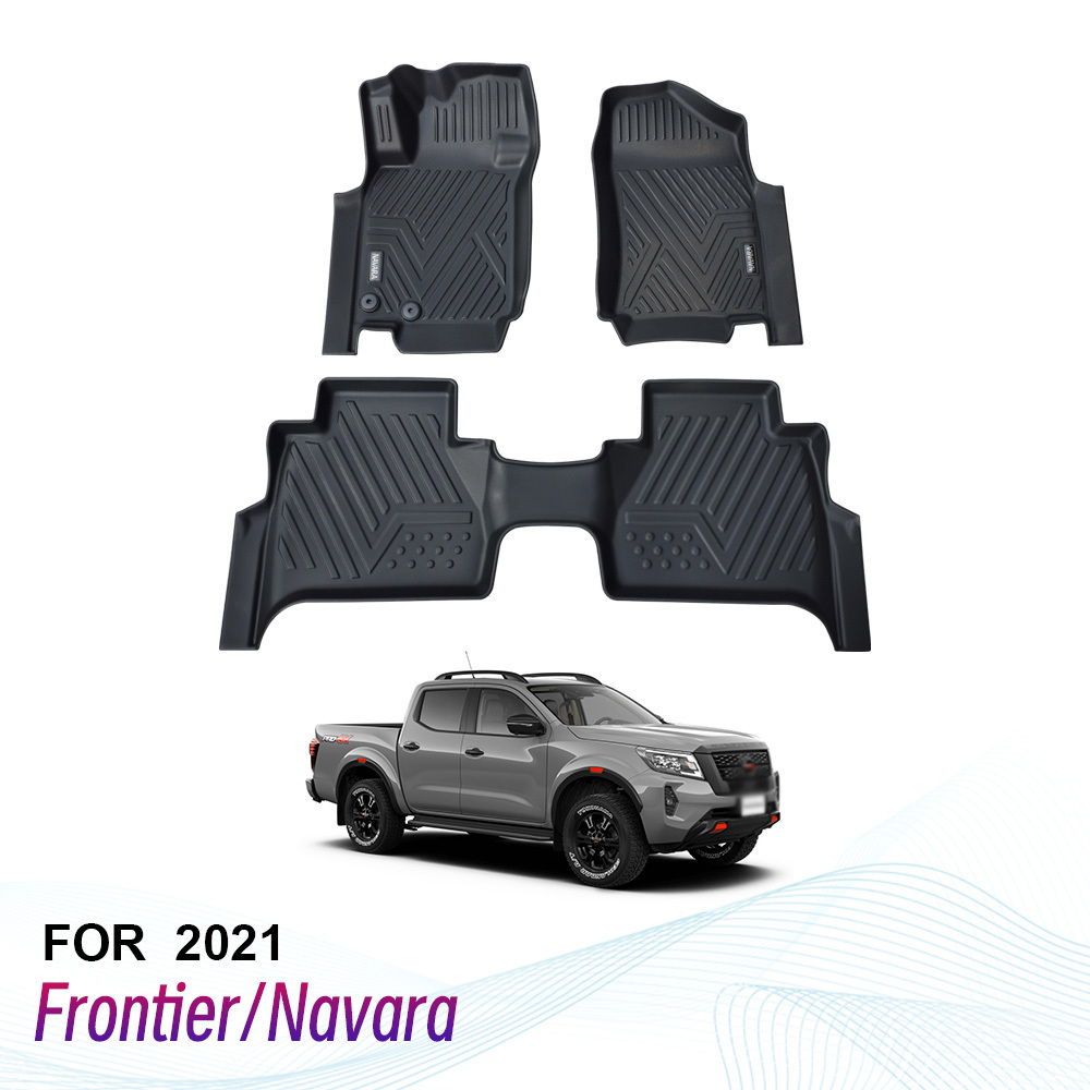 Factory Custom Car Floor Mats for Nissan Frontier Navara 2021