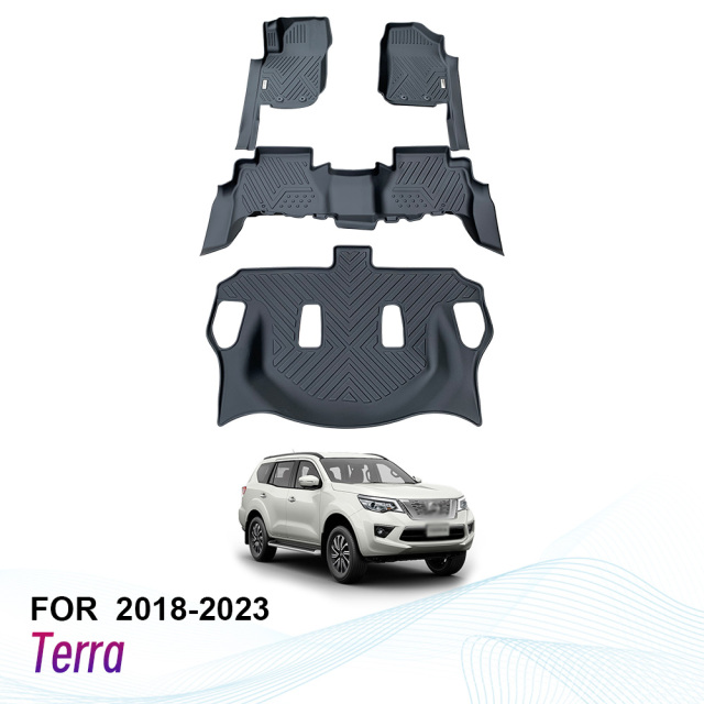Custom Car Floor Mats Supplier Deep Dish Matting for Terra 2018-2023