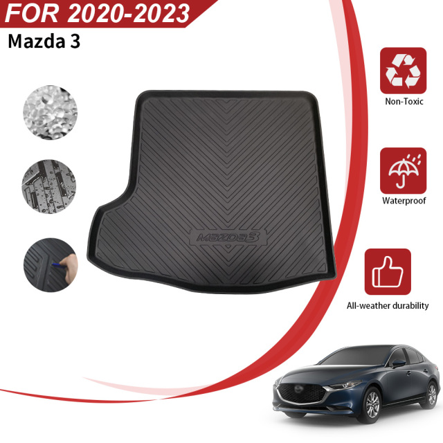 Wholesale Custom Car Trunk Mats for Mazda 3 2020-2023
