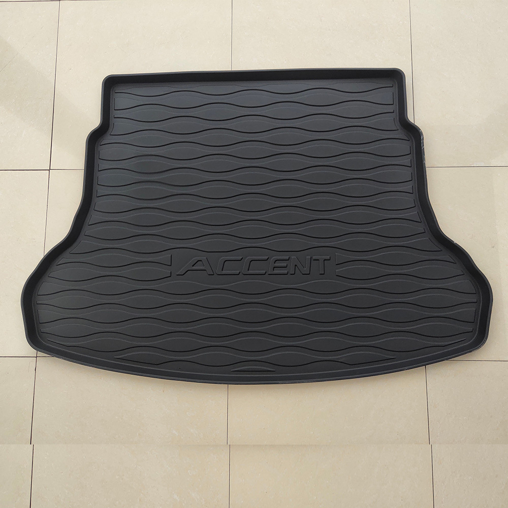 Car Mats Manufacturer Rear Trunk Mat for Hyundai Accent 2019