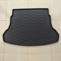 Car Mats Manufacturer Rear Trunk Mat for Hyundai Accent 2019