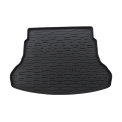 Car Mats Manufacturer Rear Trunk Mat for Hyundai Accent 2019