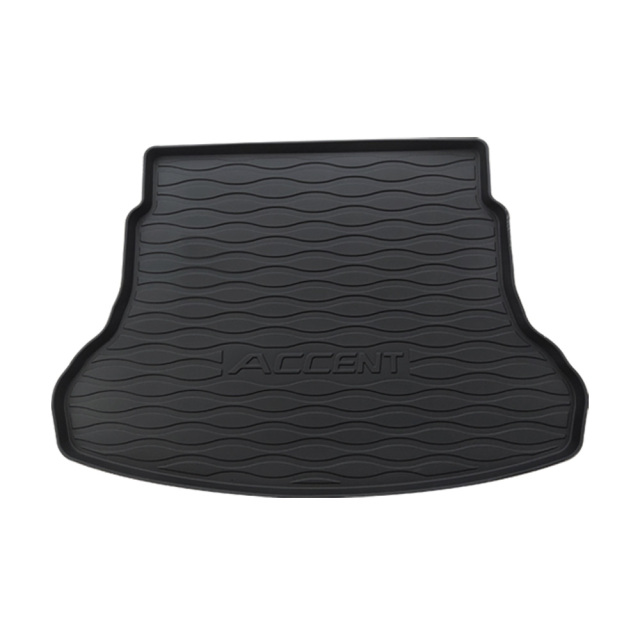 Car Mats Manufacturer Rear Trunk Mat for Hyundai Accent 2019