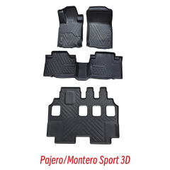 Car Floor Mats for Mitsubishi Pajero/Montero Sport 2016+
