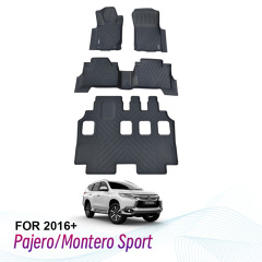 Car Floor Mats for Mitsubishi Pajero/Montero Sport 2016+
