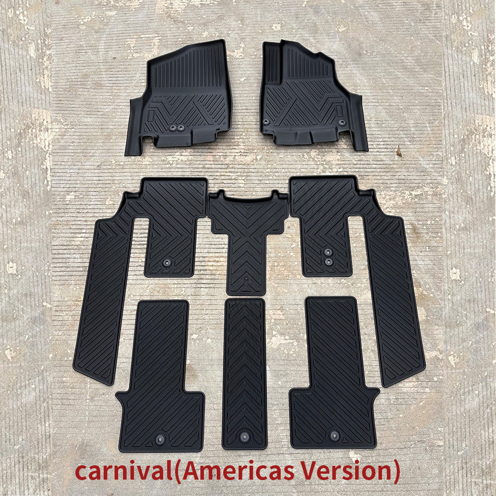 Wholesale Custom Car Floor Mats for Kia Carnival 2021-2025