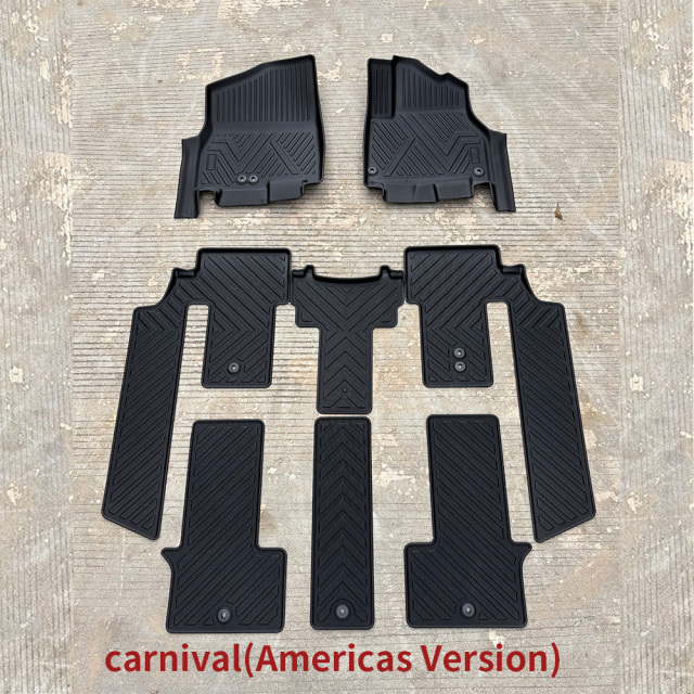 Wholesale Custom Car Floor Mats for Kia Carnival 2021-2025