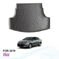 Custom Car Trunk Mat Cargo Liner for Toyota Vios 2019