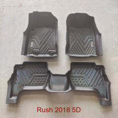 Factory Wholesale 5D Car Mats 4 Pieces for Toyota Rush 2018