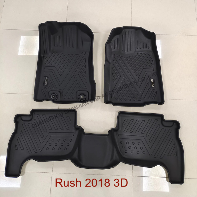 Factory Wholesale 5D Car Mats 4 Pieces for Toyota Rush 2018