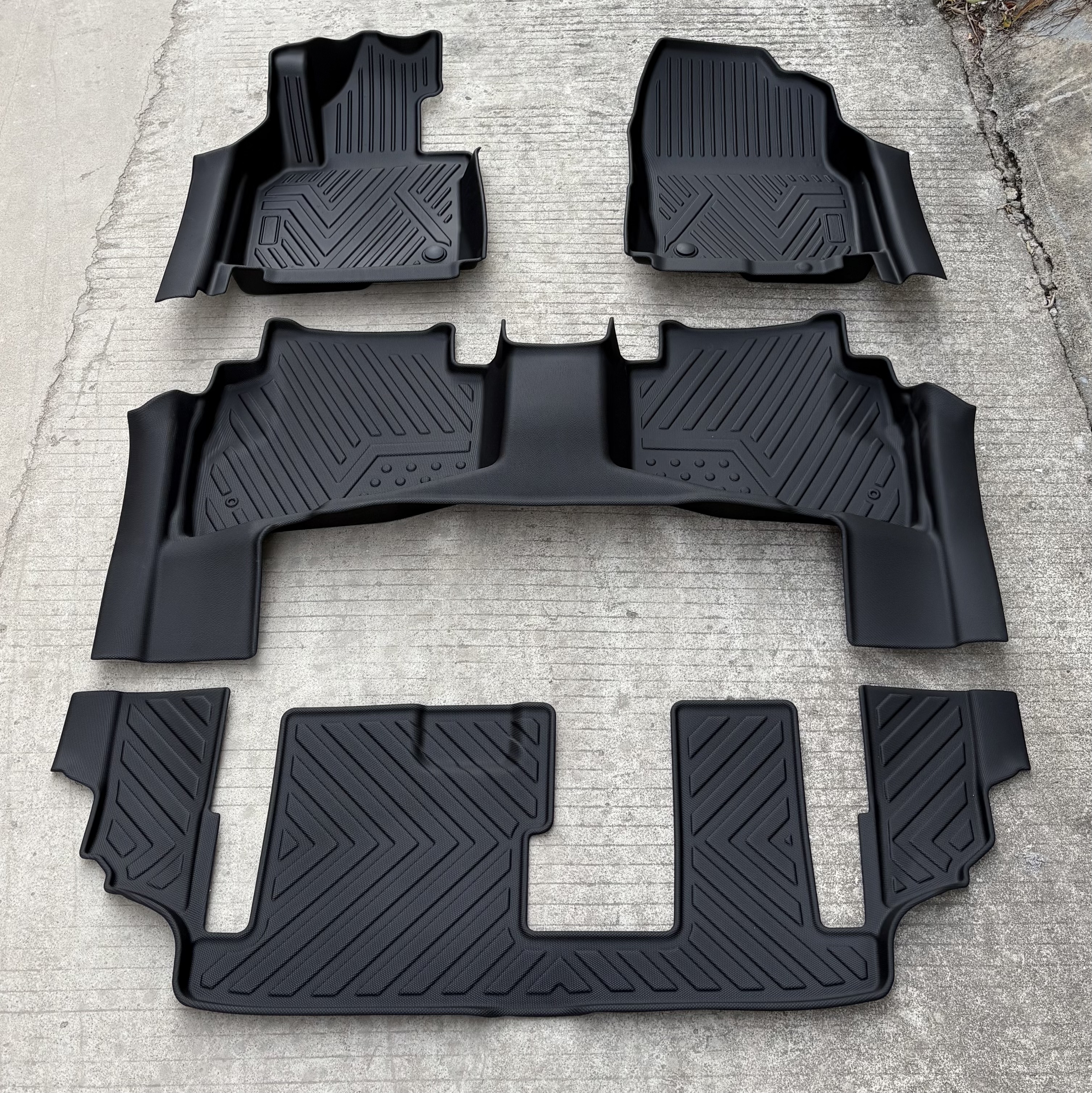 Custom Car Floor Mats 4 Pieces for Mazda CX8 2023+
