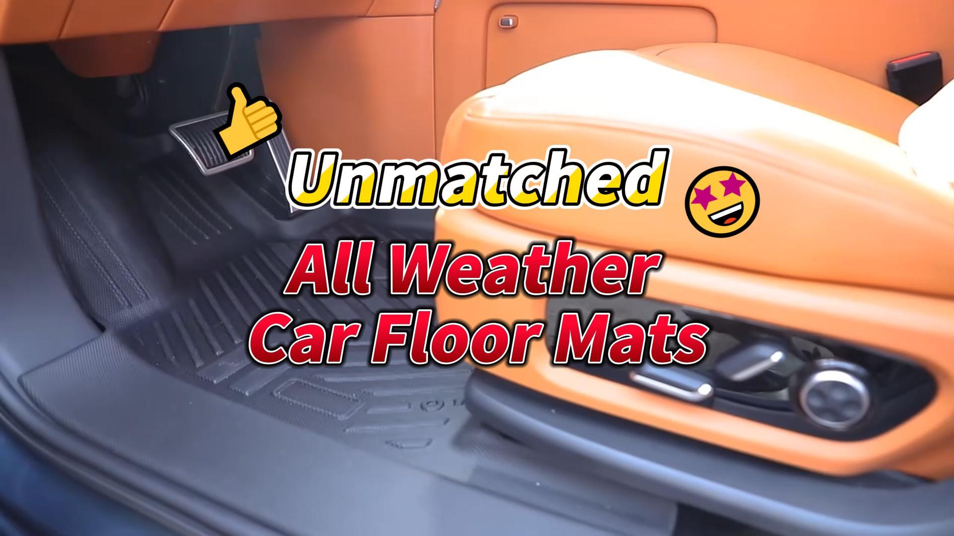All Weather Car Floor Mats for Kia Seltos 2020-2023