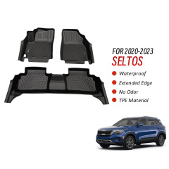 All Weather Car Floor Mats for Kia Seltos 2020-2023