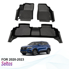 All Weather Car Floor Mats for Kia Seltos 2020-2023