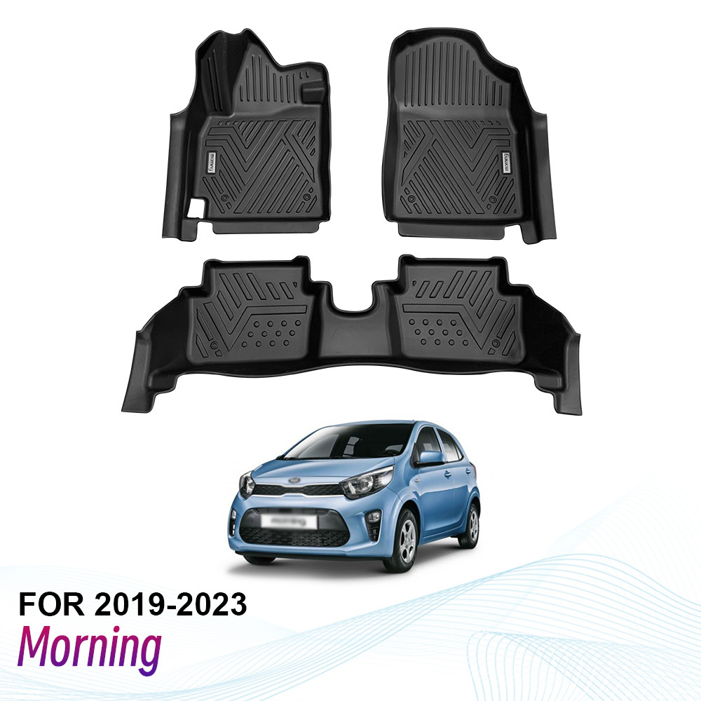 Factory Direct Car Floor Mats for Kia Morning/Picanto 2019-2023