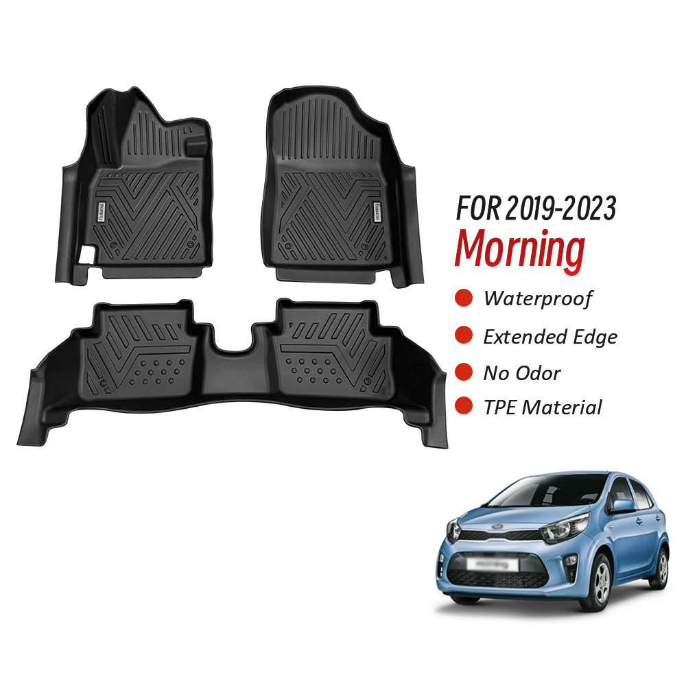 Factory Direct Car Floor Mats for Kia Morning/Picanto 2019-2023
