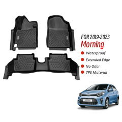 Factory Direct Car Floor Mats for Kia Morning/Picanto 2019-2023