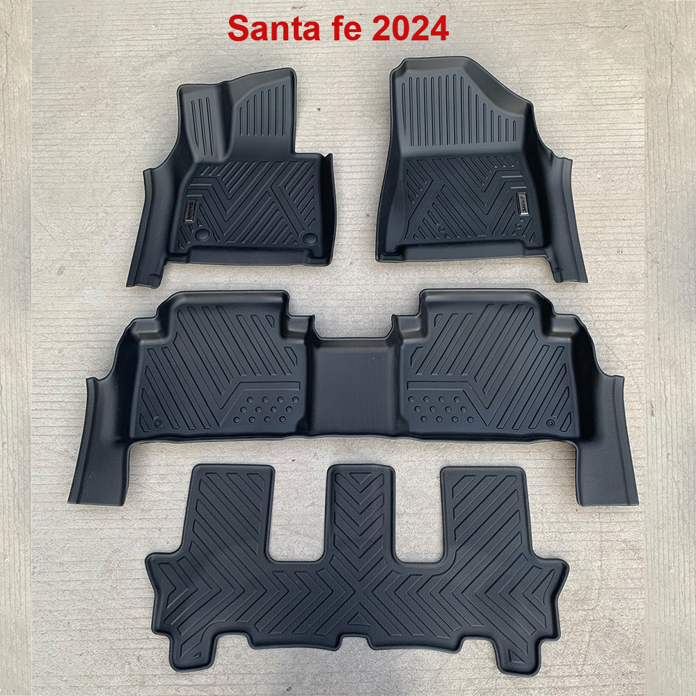 All Weather Car Floor Mats for Hyundai Santa Fe 2023/2024