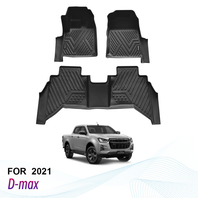 Custom Car Floor Mats for Isuzu D-MAX 2021