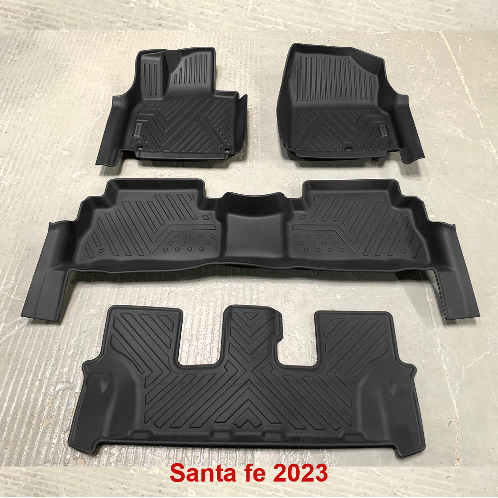 All Weather Car Floor Mats for Hyundai Santa Fe 2023/2024