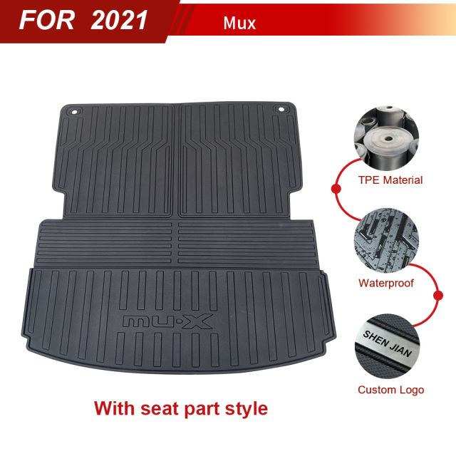 Custom Car Boot Liners Mats for Isuzu Mux 2021