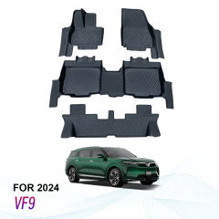 High Quality Car Floor Mats 4 Pieces for Vinfast VF9 2024