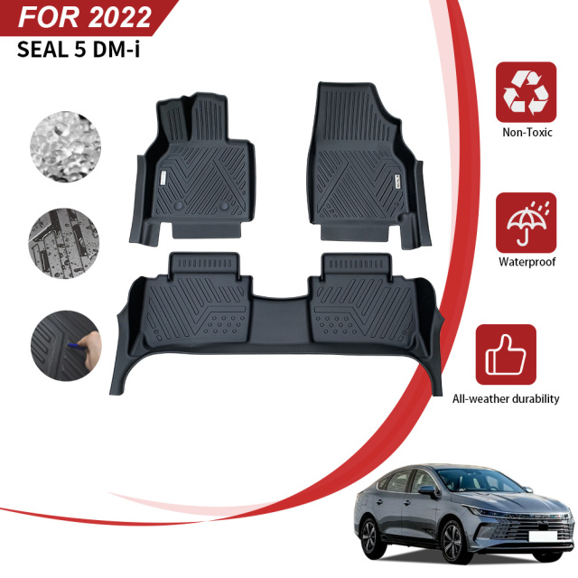Wholesale Custom 5D Full Coverage Car Floor Mats for BYD Seal 5 dm-i