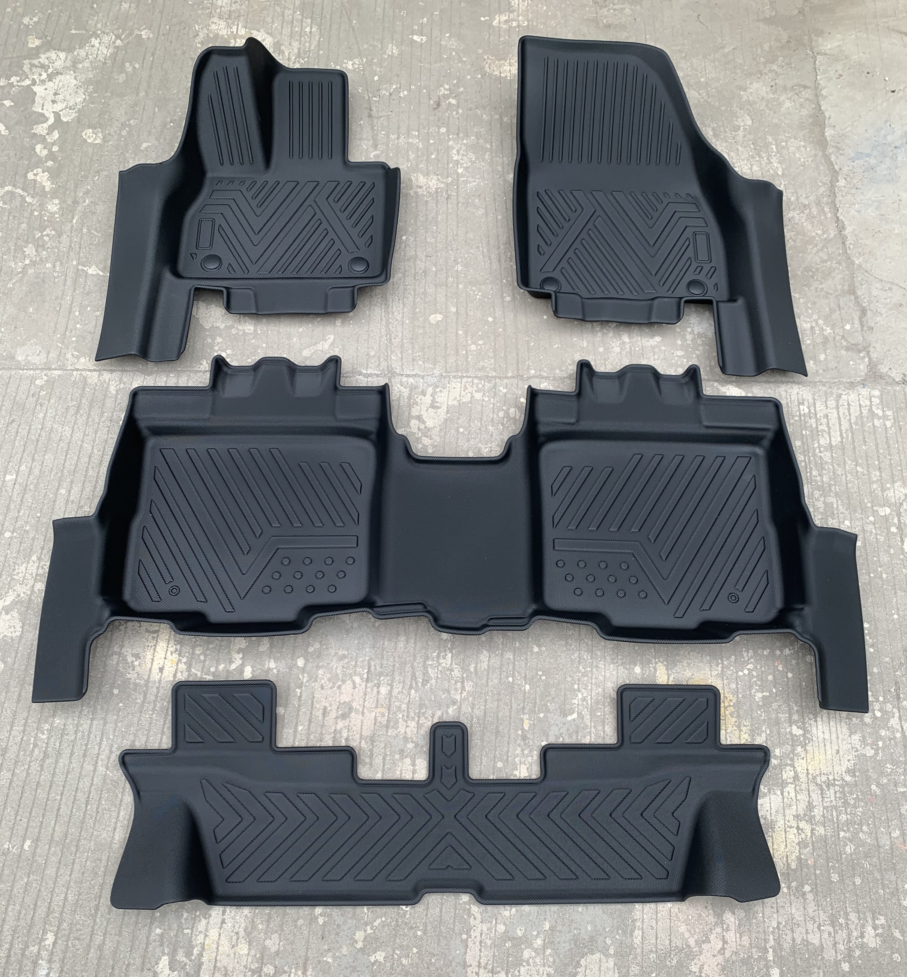 High Quality Car Floor Mats 4 Pieces for Vinfast VF9 2024