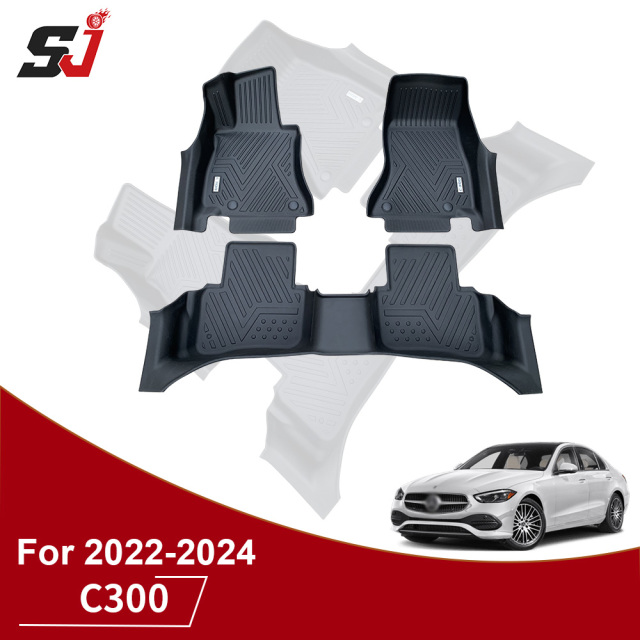 Car Floor Mats for Mercedes Benz C300 2022-2024