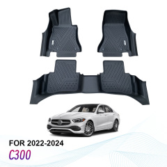 Car Floor Mats for Mercedes Benz C300 2022-2024