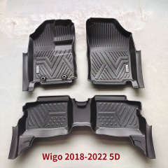 Wholesale Custom Car Floor Mats for Toyota Wigo/Agya 2018-2022