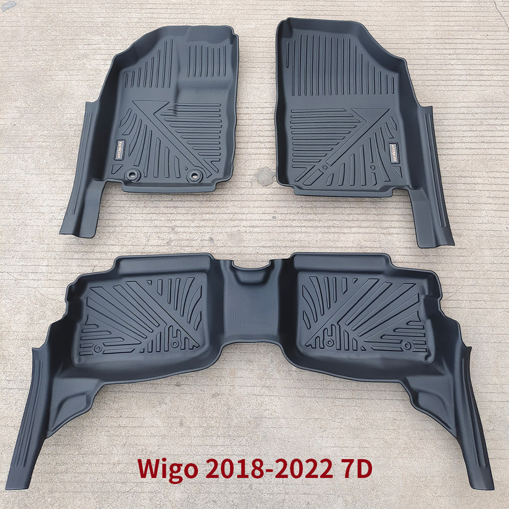 Wholesale Custom Car Floor Mats for Toyota Wigo/Agya 2018-2022