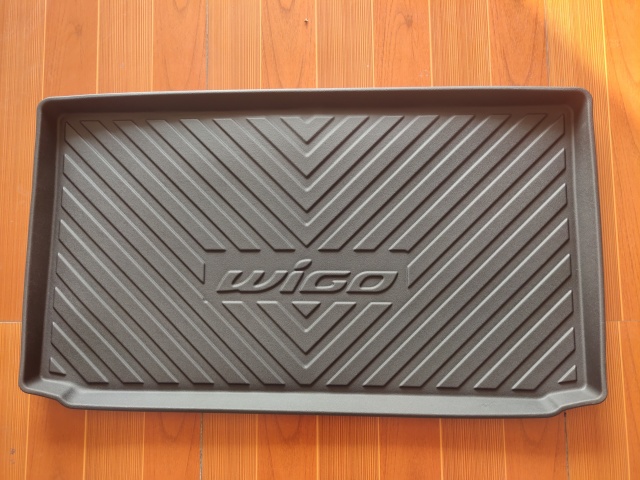 Car Trunk Mat Boot Liners for Toyota Wigo Agya 2018