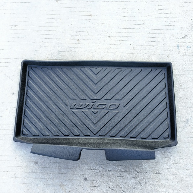 Car Trunk Mat Boot Liners for Toyota Wigo Agya 2018
