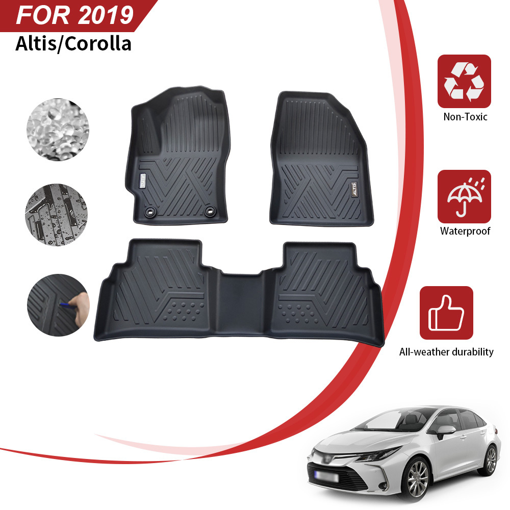 Car Floor Mats Suitable for Corolla Altis 2019