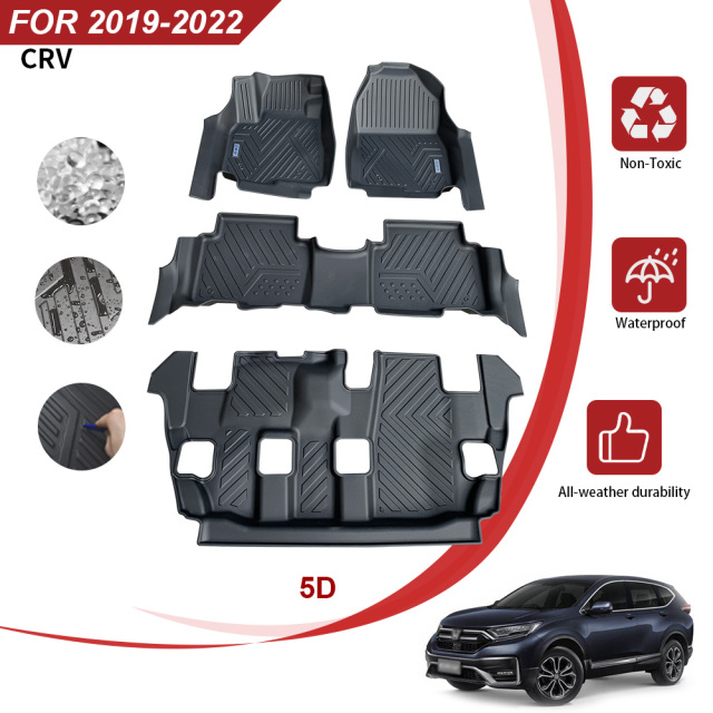 Factory All-Weather Car Floor Mats for Honda CRV 2019-2022
