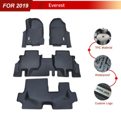 Wholesale High Quality Car Floor Mats for Ford Everest 2019