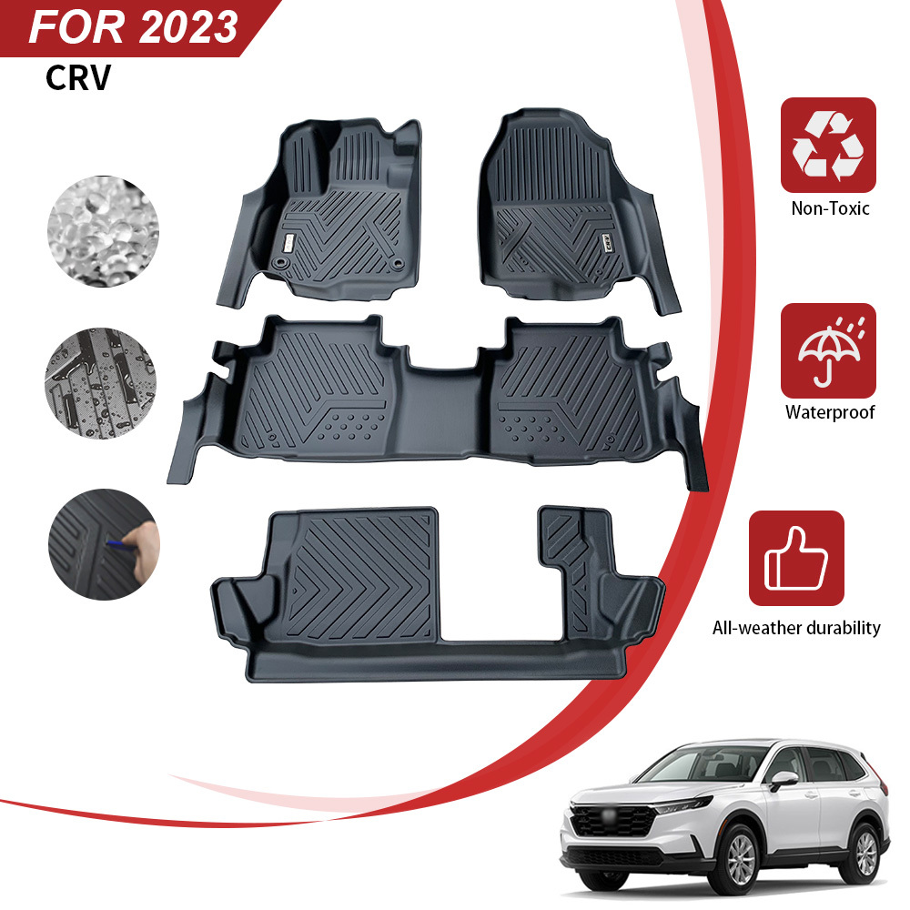 All Weather Car Floor Mats for Honda CRV 2023