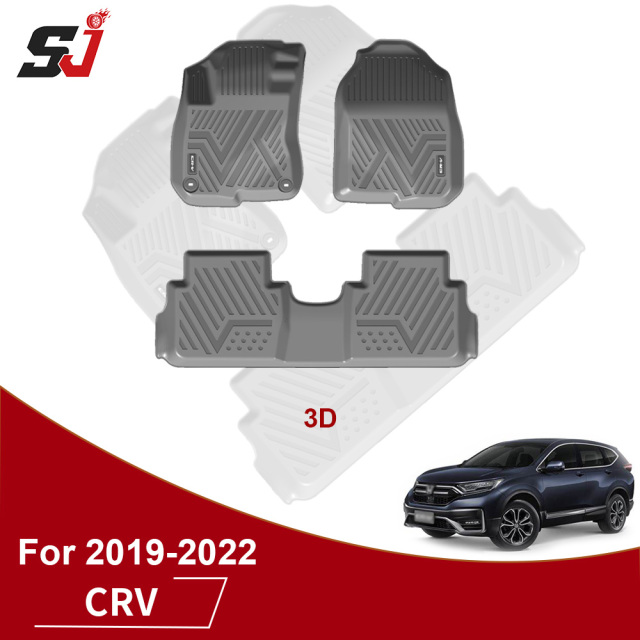 Factory All-Weather Car Floor Mats for Honda CRV 2019-2022