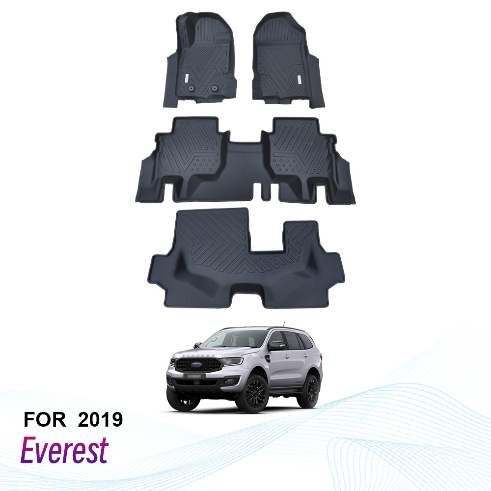 Wholesale High Quality Car Floor Mats for Ford Everest 2019