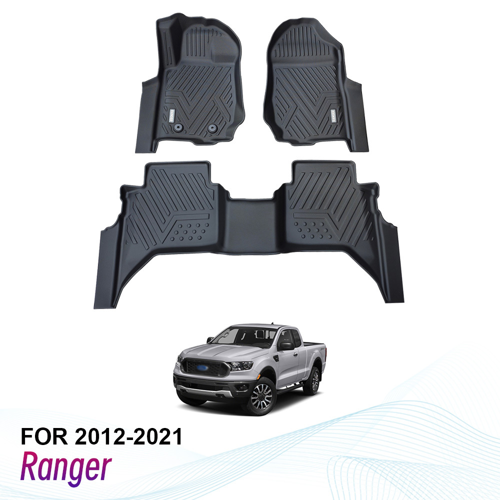 Factory Direct Car Mats 3D 5D Floor Mat for Ford Ranger