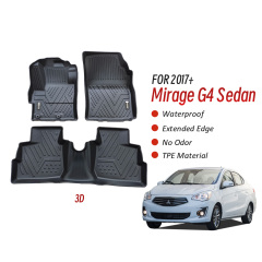 Custom Car Floor Mats for Mirage G4 Sedan 2017+