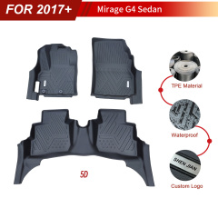 Custom Car Floor Mats for Mirage G4 Sedan 2017+