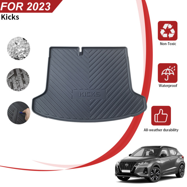 Wholesale Car Trunk Cargo Mats Boot Liners for Nissan Kicks 2023